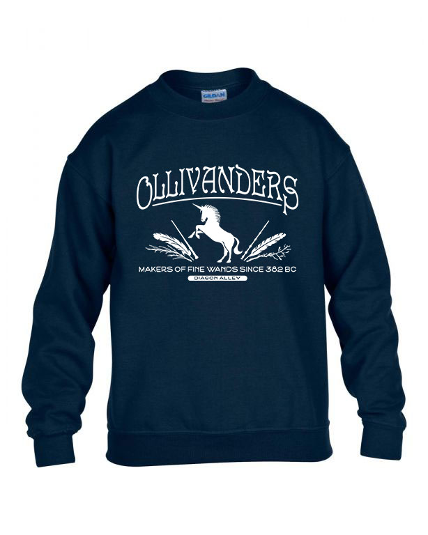 olivanders harry potter Sötétkék Gyerek Pulóver