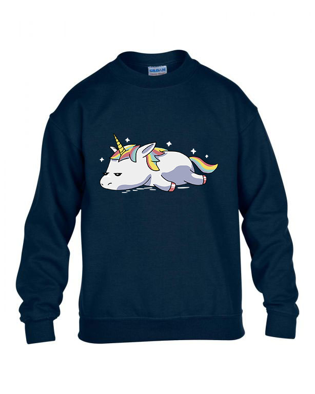 unikornis unicorn Sötétkék Gyerek Pulóver