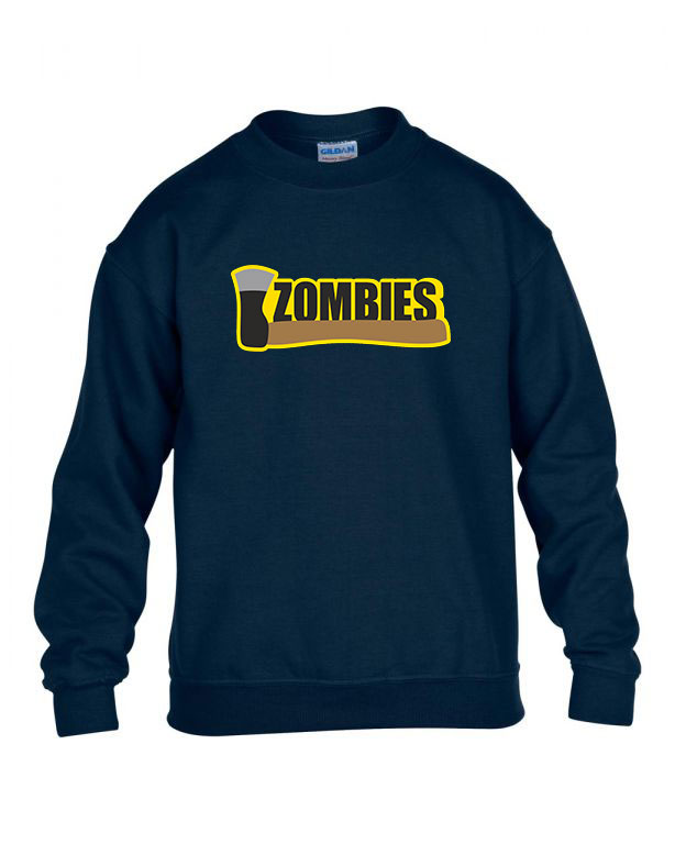 zombi zombis Sötétkék Gyerek Pulóver
