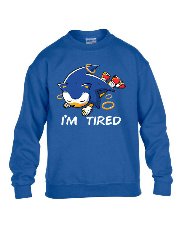 sonic Kék Gyerek Pulóver