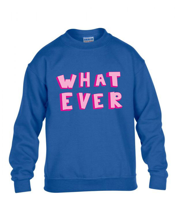 whatever Kék Gyerek Pulóver