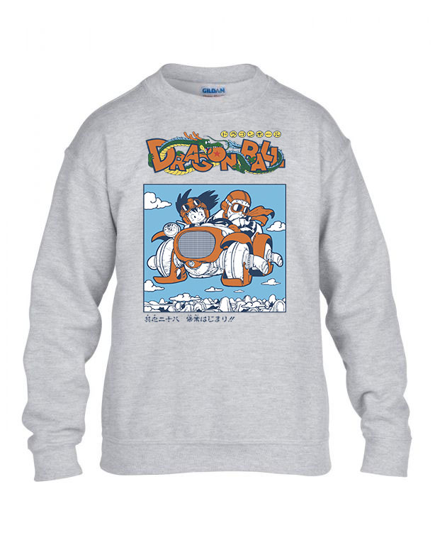 dragon ball Sportszürke Gyerek Pulóver