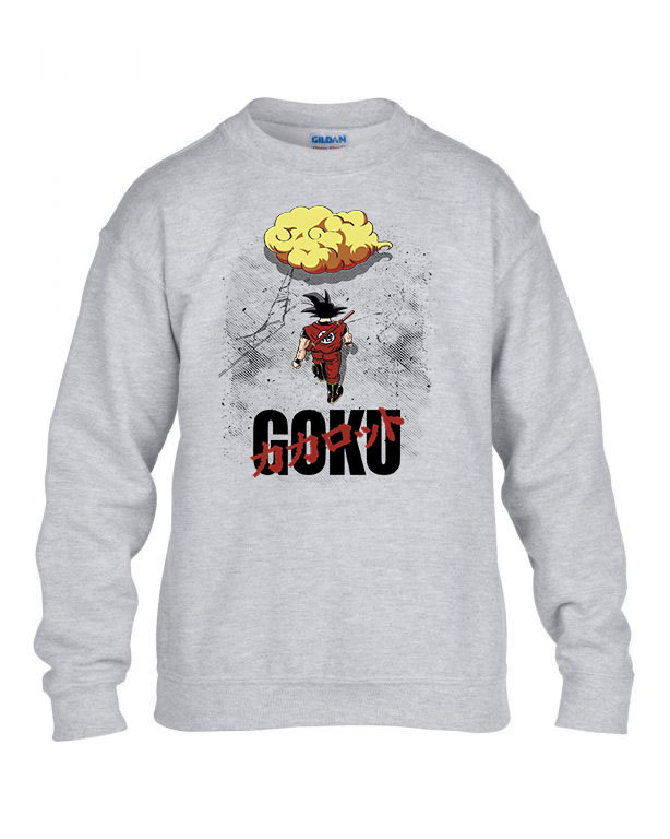 dragon ball son goku Sportszürke Gyerek Pulóver