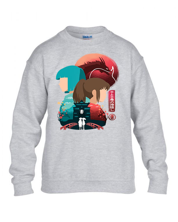 spirited away Sportszürke Gyerek Pulóver