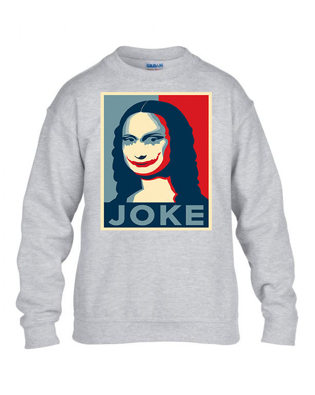 joker joke Sportszürke Gyerek Pulóver