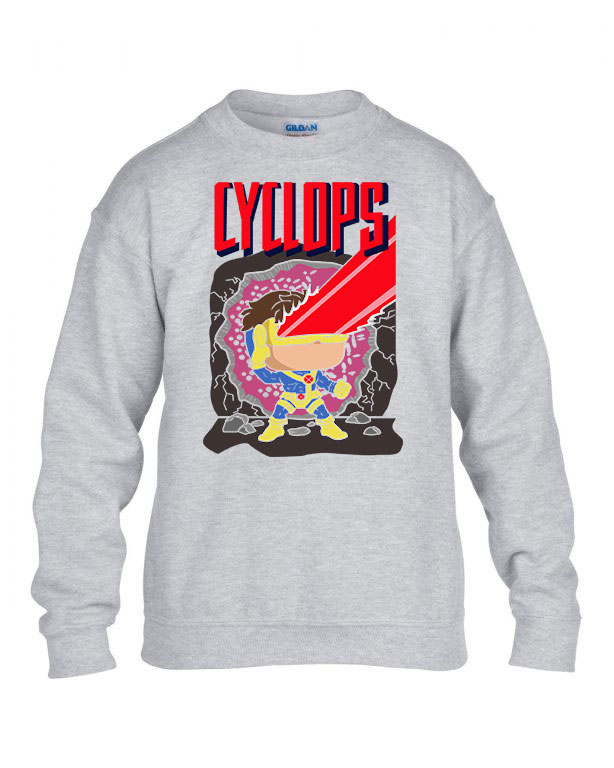 x-men cyclops Sportszürke Gyerek Pulóver