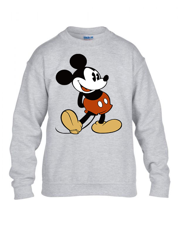Mickey Egér Sportszürke Gyerek Pulóver