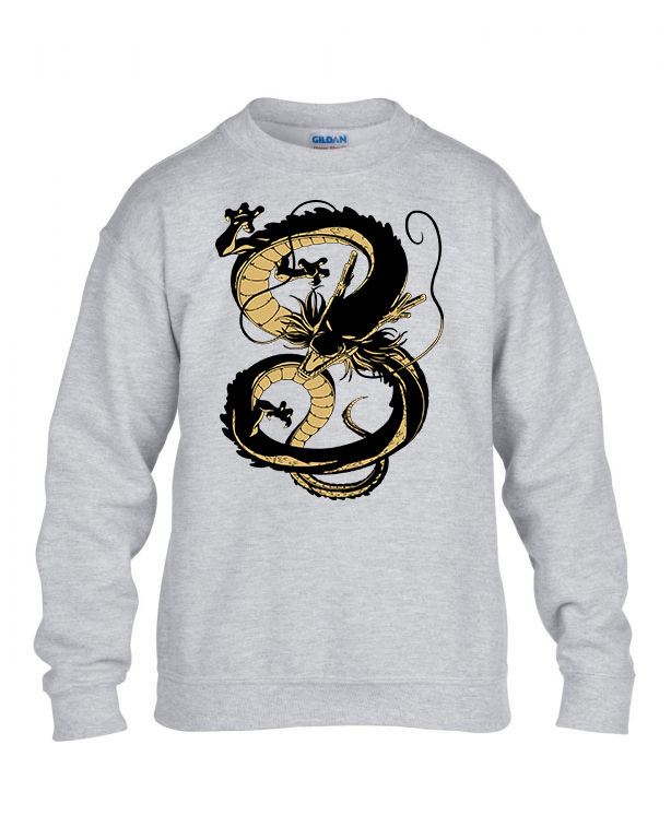 dragon ball shenlong shenron Sportszürke Gyerek Pulóver