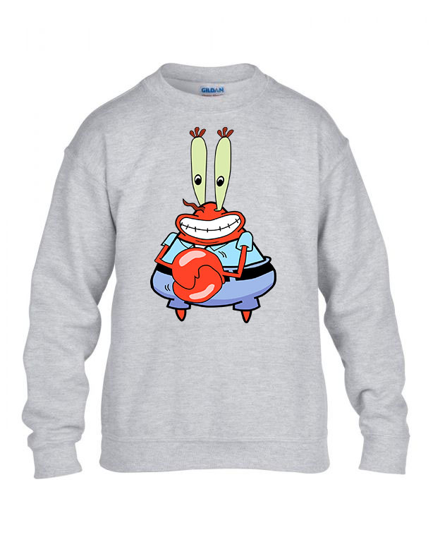 rák úr spongya bob Sportszürke Gyerek Pulóver
