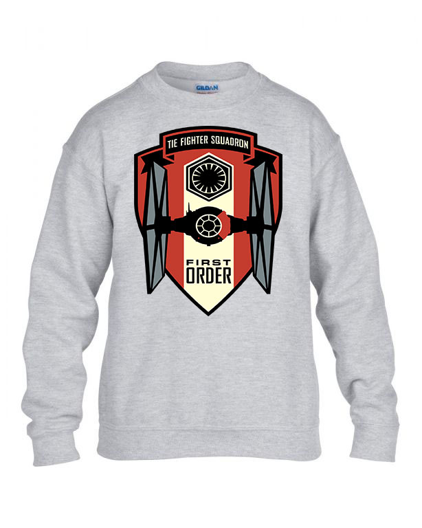 star wars first order Sportszürke Gyerek Pulóver