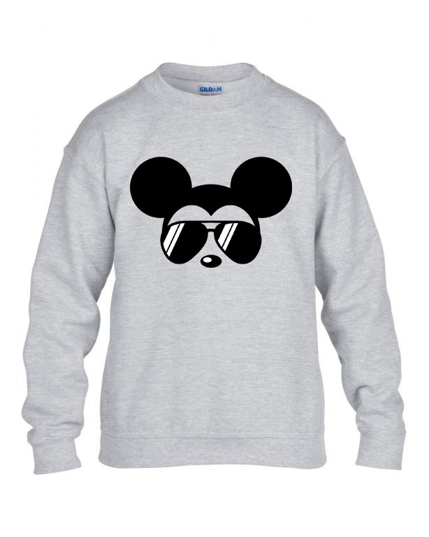Mickey Egér Sportszürke Gyerek Pulóver