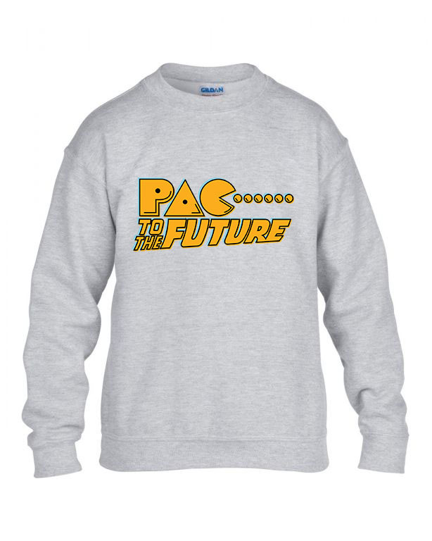 Pac Man Future Sportszürke Gyerek Pulóver
