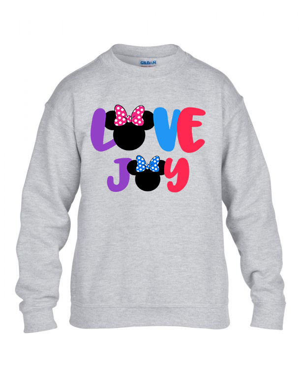 minnie egér Sportszürke Gyerek Pulóver