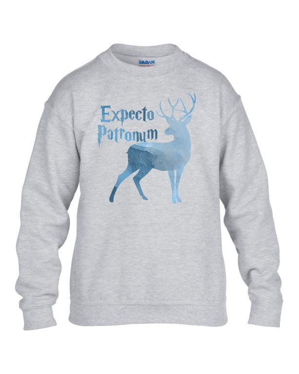 harry potter expecto patronum Sportszürke Gyerek Pulóver