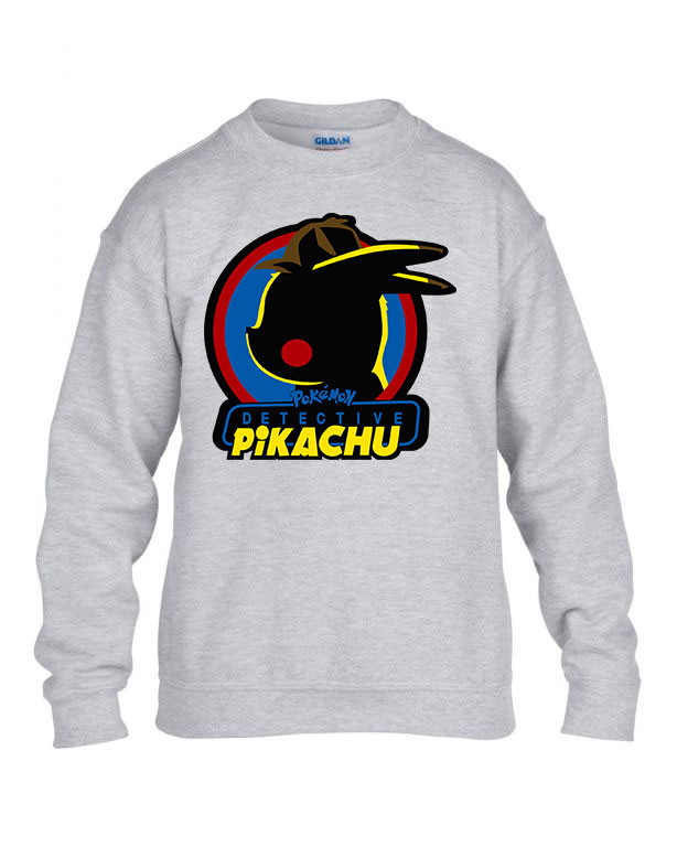pokemon pikachu Sportszürke Gyerek Pulóver