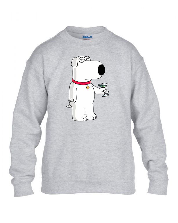 brian family guy Sportszürke Gyerek Pulóver