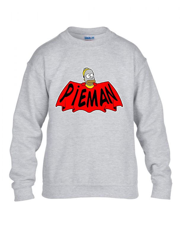 pieman piteman homer simpson Sportszürke Gyerek Pulóver