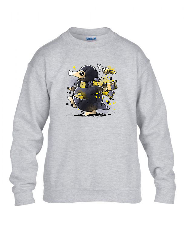 niffler furkász aranycikesz Sportszürke Gyerek Pulóver