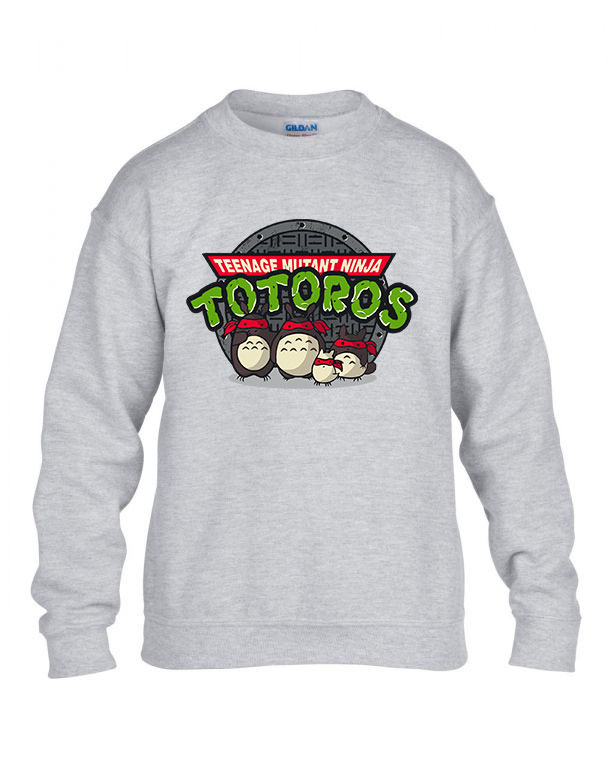 totoro totoros Sportszürke Gyerek Pulóver