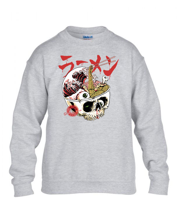 koponya ramen Sportszürke Gyerek Pulóver