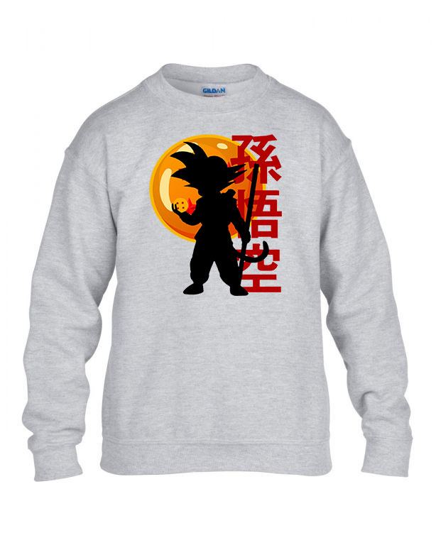 dragon ball son goku Sportszürke Gyerek Pulóver