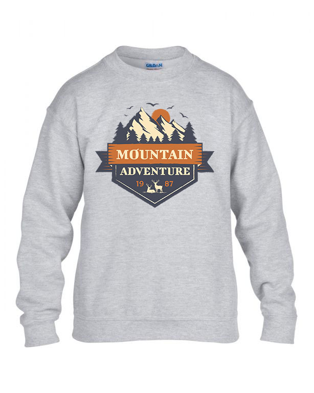 hegymászás mountain Sportszürke Gyerek Pulóver