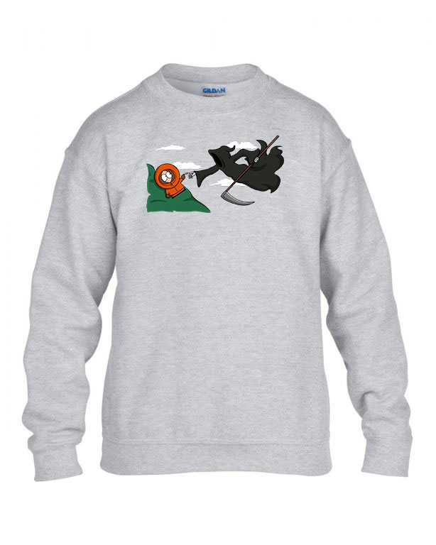 south park kenny Sportszürke Gyerek Pulóver
