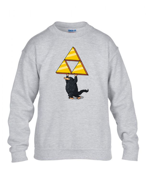 niffler furkász Sportszürke Gyerek Pulóver