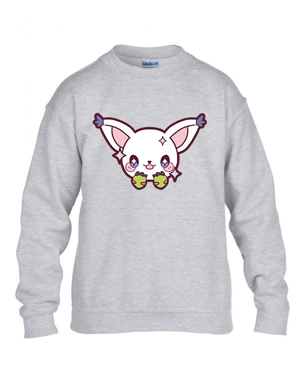 digimon gatomon Sportszürke Gyerek Pulóver