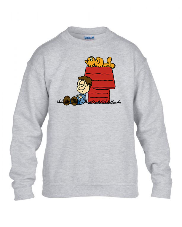 garfield Sportszürke Gyerek Pulóver