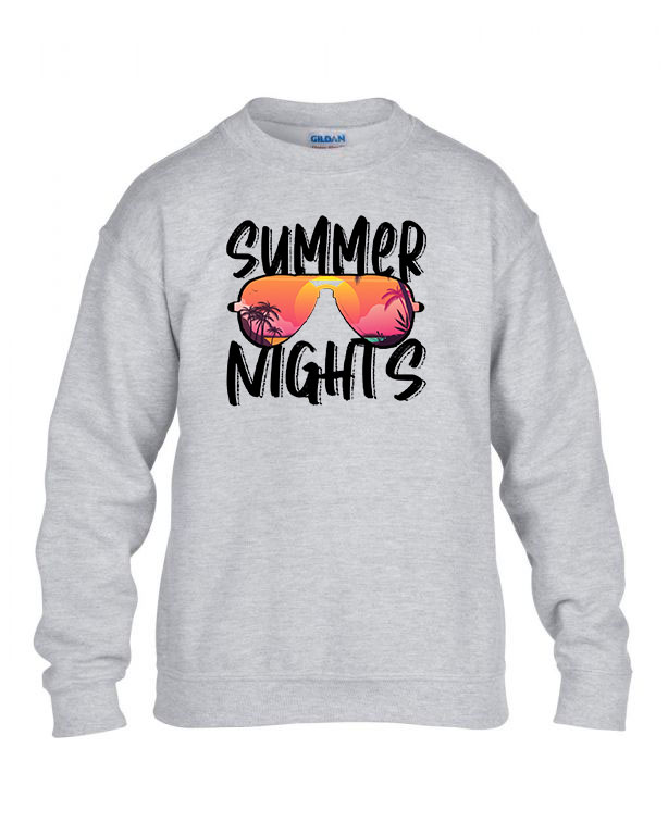 summer nyár nyári Sportszürke Gyerek Pulóver