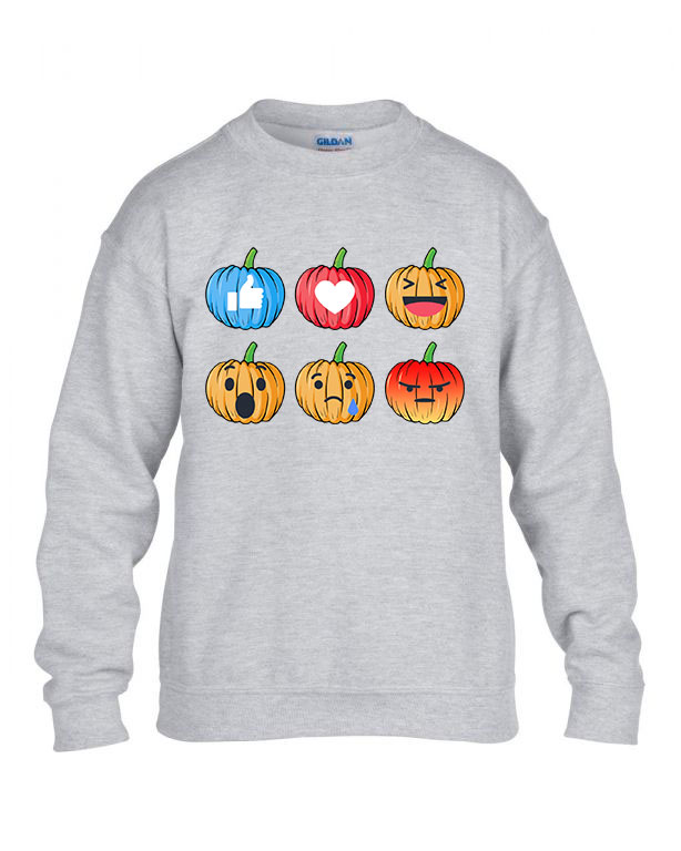emoji tökök tök Sportszürke Gyerek Pulóver