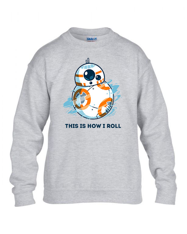 bb8 star wars Sportszürke Gyerek Pulóver