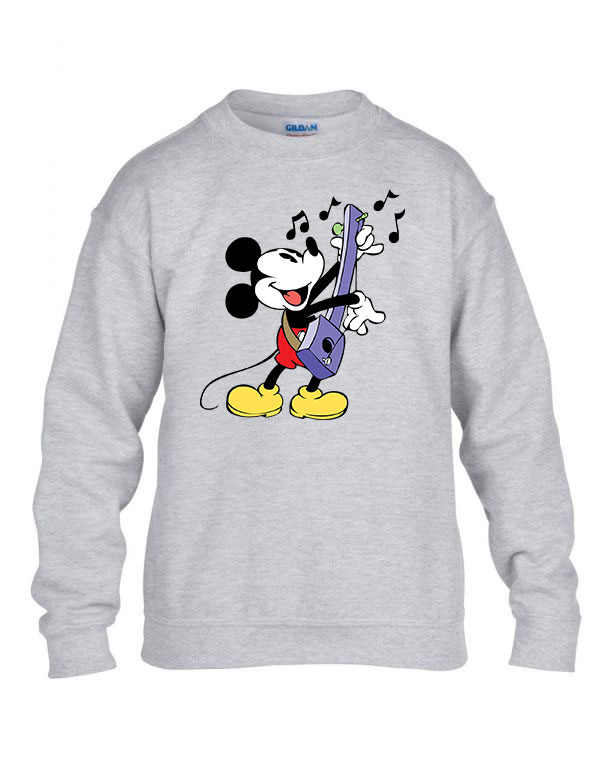mickey egér Sportszürke Gyerek Pulóver