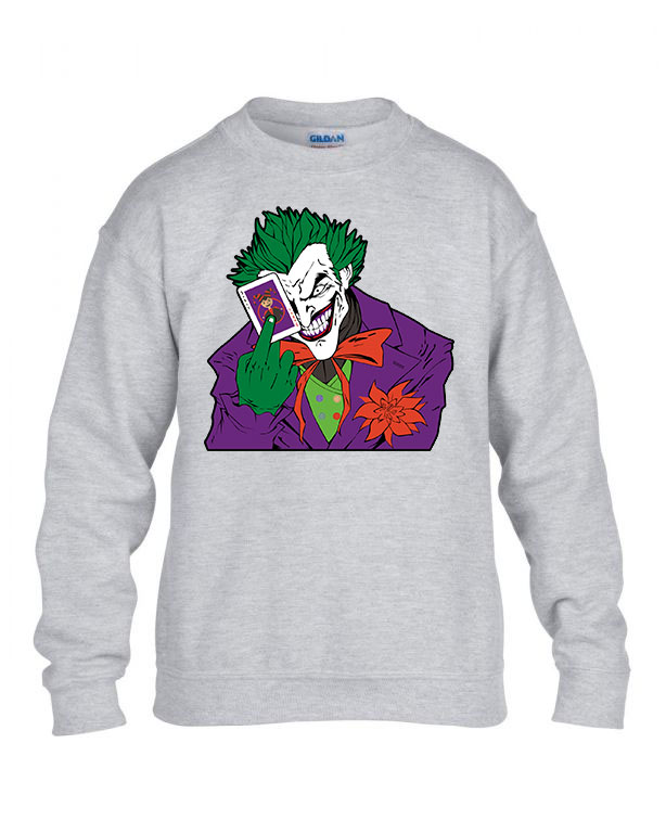 Joker Sportszürke Gyerek Pulóver