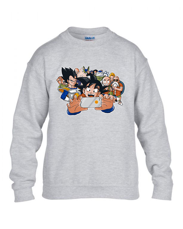 dragon ball son goku Sportszürke Gyerek Pulóver