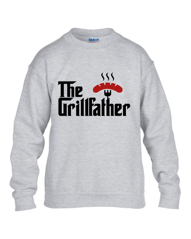grill grillezés Sportszürke Gyerek Pulóver