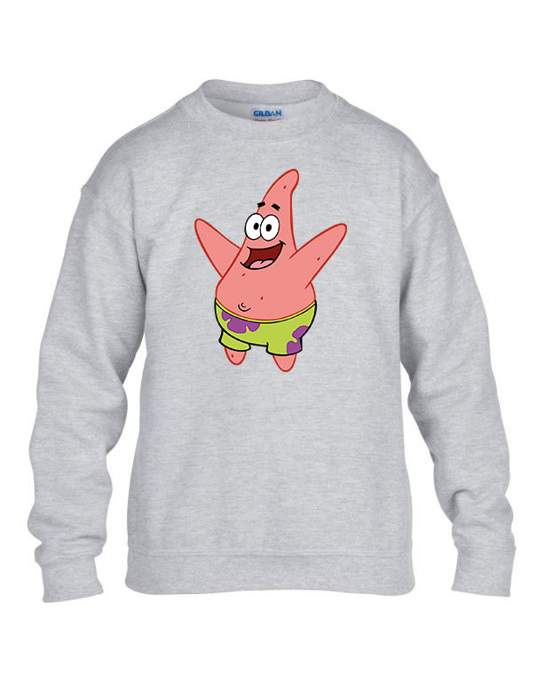 patrik csillag spongya bob Sportszürke Gyerek Pulóver