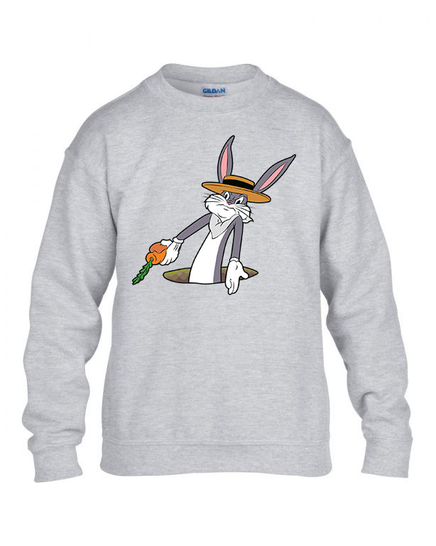 tapsi hapsi bugs bunny Sportszürke Gyerek Pulóver