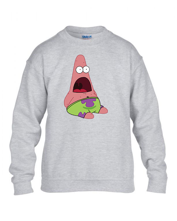 spongya bob patrik Sportszürke Gyerek Pulóver