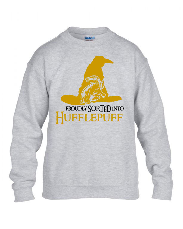 harry potter hugrabug hufflepuff Sportszürke Gyerek Pulóver