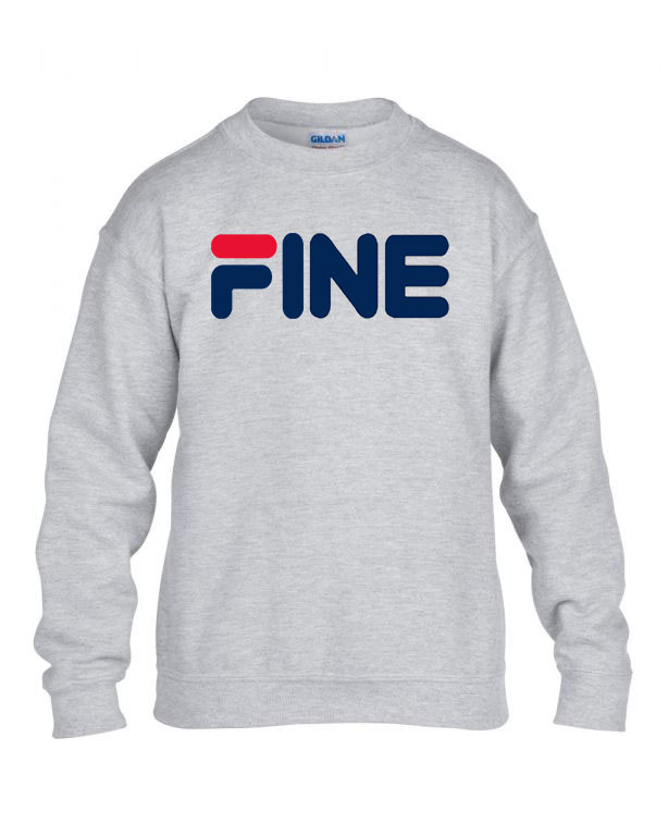 fila fine humor Sportszürke Gyerek Pulóver