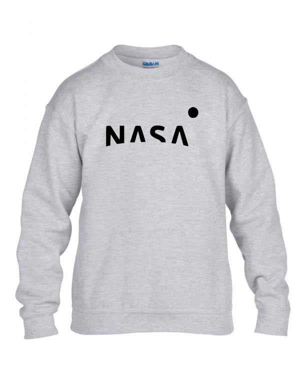 nasa Sportszürke Gyerek Pulóver