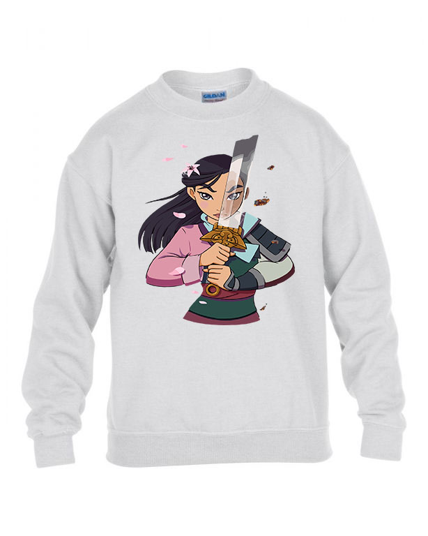 Mulan Fehér Gyerek Pulóver