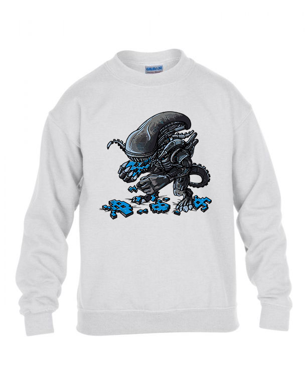 alien Fehér Gyerek Pulóver