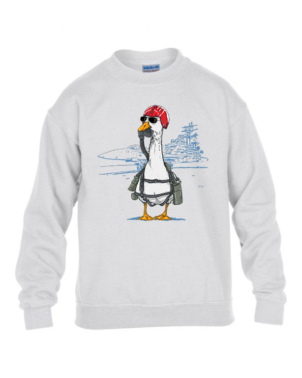 Goose Top Gun Fehér Gyerek Pulóver