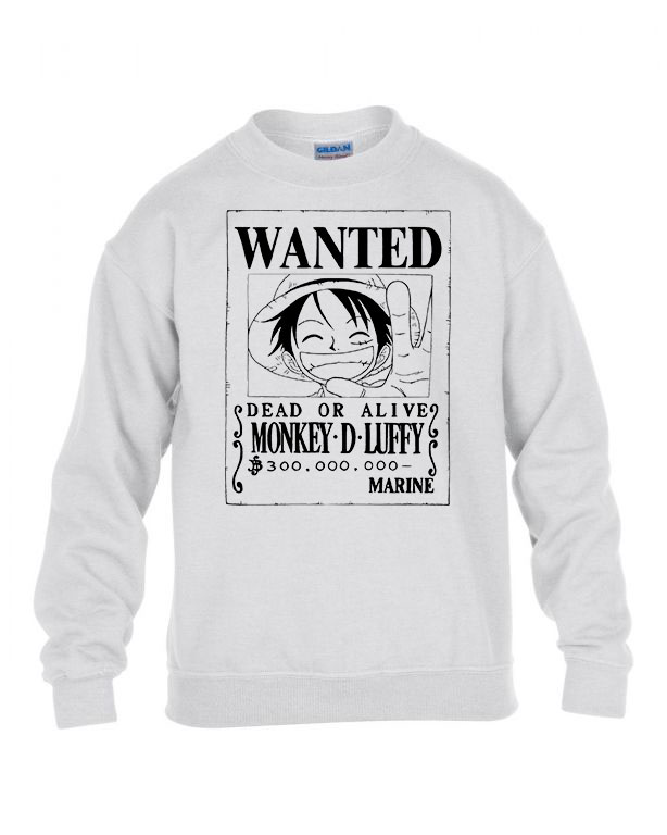 one piece Fehér Gyerek Pulóver