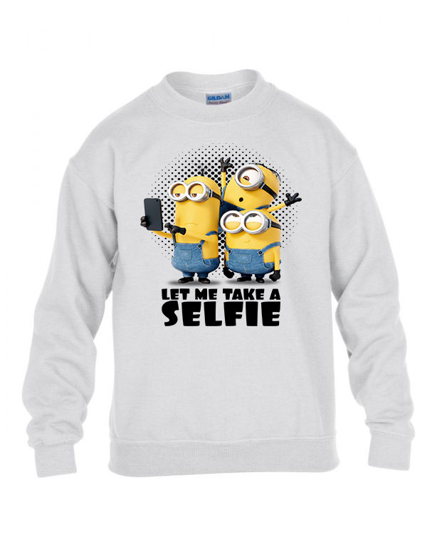minyonok minions Fehér Gyerek Pulóver