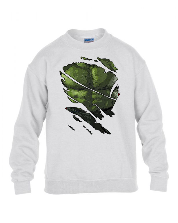 hulk avengers bosszúállók Fehér Gyerek Pulóver