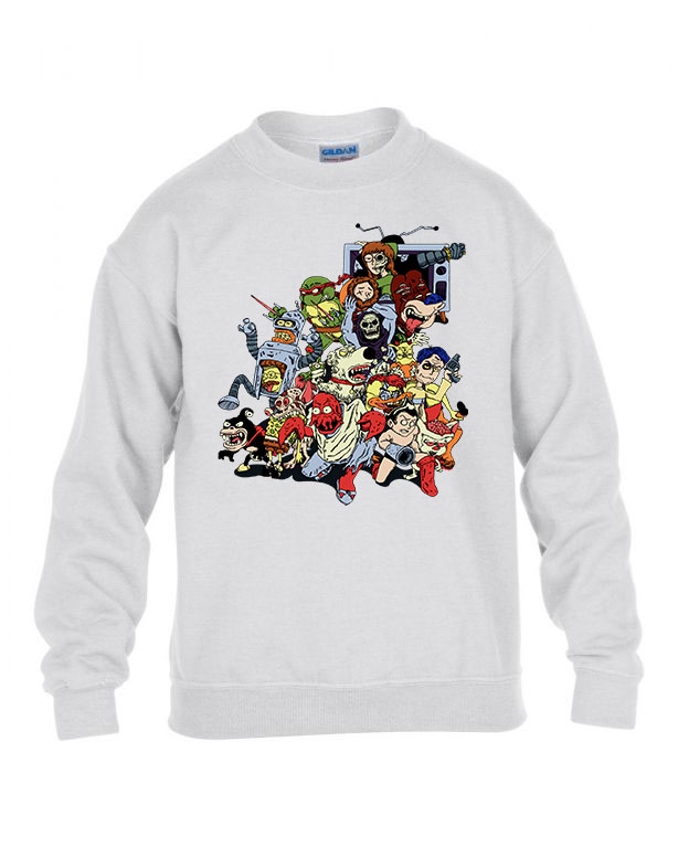 zombi zombis zombik Fehér Gyerek Pulóver